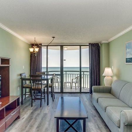 Oceanfront Condo W Balcony King Bed Meridian Plaza Myrtle Beach Exterior foto
